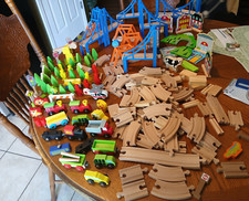 Wooden train set for sale  Andalusia