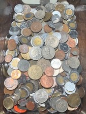 Lote grande de cinco (5) libras de moedas estrangeiras/mundiais coleção muito boa! #A3, usado comprar usado  Enviando para Brazil