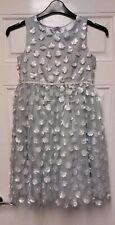 Girls silver sleeveless for sale  NEWPORT