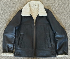 Super shearling aviator for sale  WHITLAND