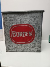 CAIXA DE LEITE DE VARANDA DE METAL COM DECALQUE DA BORDEN'S. FROM CONN. comprar usado CAIXA DE LEITE DE VARANDA DE METAL COM DECALQUE DA BORDEN'S. FROM CONN. comprar usado  Enviando para Brazil