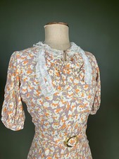 Vintage 1930s dress for sale  NORTH SHIELDS