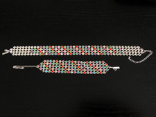 Halskette armband silberfarben gebraucht kaufen  Hanerau-Hademarschen