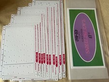 Brother lace punchcards for sale  CHATHAM