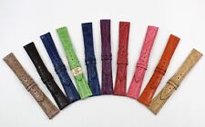 New Strap Band Veritable Crocodile Vari Colori 20/16mm Hand Made Artigianali Top, usado comprar usado  Enviando para Brazil