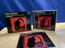 SACD Manuel de Falla: El Amor Brujo / El Retablo de Maese Pedro -1991 GERMANY CD, usado comprar usado  Enviando para Brazil