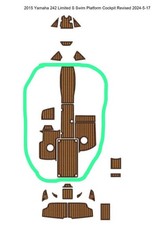 Tapetes de assoalho de teca 2015 Yamaha 242 Limited S (circulados) marinhos EVA, usado comprar usado Tapetes de assoalho de teca 2015 Yamaha 242 Limited S (circulados) marinhos EVA, usado comprar usado  Enviando para Brazil