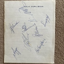 New zealand cricket for sale  SHEFFIELD