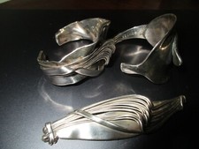 Brosche armreifen bestecksilbe gebraucht kaufen  Naumburg
