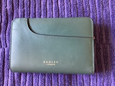 Radley green purse for sale  LEICESTER