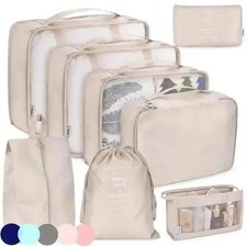 8pcs packing cubes for sale  DUNSTABLE