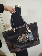 Bolsa tote de compras de cachorro galho scottie nuova veludo marrom alta costura suculenta comprar usado  Enviando para Brazil