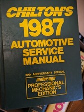 Chilton 1987 automotive for sale  Portland