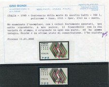 Aurelio saffi varietà usato  Roma