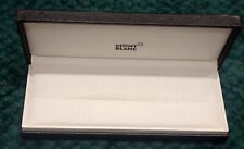 Montblanc pen box for sale  Shipping to Ireland