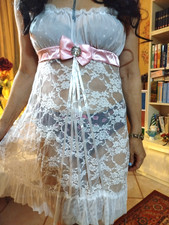 Babydoll intimax bianco usato  Zandobbio