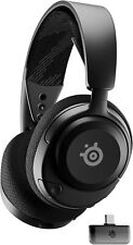SteelSeries Arctis Nova 4 fone de ouvido para jogos sem fio preto certificado recondicionado comprar usado  Enviando para Brazil