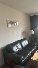 3er couch dunkelbraun gebraucht kaufen  Hamburg