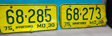 Vintage license plates for sale  Saint Louis