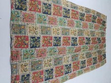 Usado, Painel de cortina vintage francês impresso, design floral e cênico, 89x62 polegadas comprar usado  Enviando para Brazil
