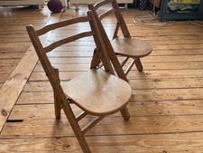 Pair childrens wooden for sale  ST. LEONARDS-ON-SEA