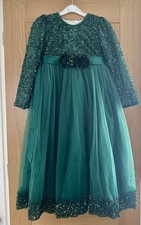 Emerald green sequence for sale  CONGLETON