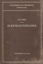 Elektrizitätslehre von robert usato  Milano