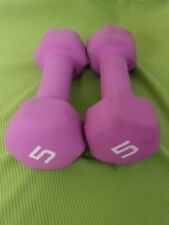 Pair purple dumbbells for sale  Anaheim