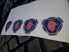 Scania 3D Tampa De Roda Gel Adesivos, decalques, gráficos comprar usado  Enviando para Brazil