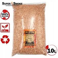 Zrębki Wędzarnicze Super Smoke OLCHA KL-02 (1-3mm) Small 10 Litrów Borniak na sprzedaż  PL