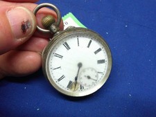 Pocket watch silver for sale  HONITON