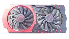 MSI GEFORCE GTX 960 PAR DE REFRIGERAÇÃO DISSIPADOR DE CALOR VENTILADOR TUBO DE CALOR E32-0404899-A87, usado comprar usado  Enviando para Brazil