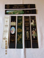Leather bookmarks scottish for sale  GRIMSBY