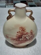 Coalport yellow moonflask for sale  CHICHESTER