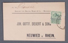 Mayfairstamps Uruguay 1900s too Neuwied A Rhein cubierta aat_74013 segunda mano  Embacar hacia Mexico
