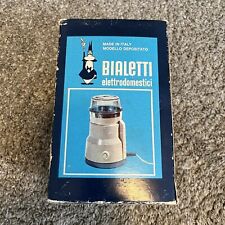 Moedor de Café Elétrico Vintage Bialetti Rollmix Itália Novo Na Caixa Nunca Usado NOS comprar usado  Enviando para Brazil