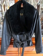 Vintage 80er lederjacke gebraucht kaufen  Langen