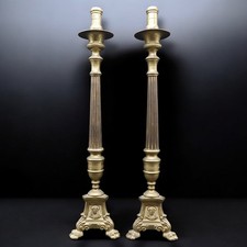 Antica coppia candelieri usato  Asti