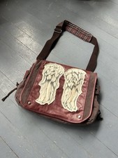 Usado, Bolsa carteiro AMC The Walking Dead Daryl Dixon Wings oficial autêntica vermelha comprar usado  Enviando para Brazil