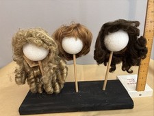 Lot doll wigs for sale  Solon