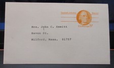 Cartão postal - 8¢ Samuel Adams - Usado 1974, usado comprar usado  Enviando para Brazil