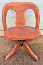 Swivel oak desk for sale  Rockfall