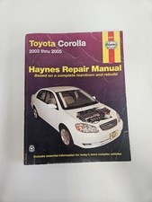 Toyota Corolla 2003-2005; Haynes Repair Manual comprar usado  Enviando para Brazil