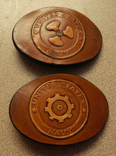 Navy ratings leather for sale  Yuma