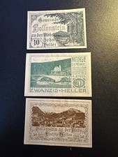 Notgeld österreich hollenstei gebraucht kaufen  Troisdorf