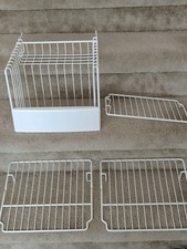 GE COUNTER DEEPH Peças Prateleiras/Cesta Freezer 4 peças (MODELO GSCS3PGXCFSS) FABRICANTE DE EQUIPAMENTO ORIGINAL  comprar usado  Enviando para Brazil