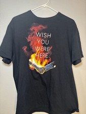 Camisa preta masculina de algodão Roger Waters Tour 2022 Wish You Were Here L Pink Floyd comprar usado  Enviando para Brazil