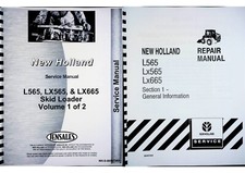 New Holland LX 565 665 minicarregadeira manual de serviço de reparo comprar usado  Enviando para Brazil
