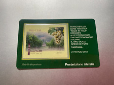 2012 tessera filatelica usato  Roma