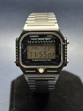 Vintage Casio TS-3000 LCD Chrono-Alarm Termômetro Relógio de Quartzo - Funcionando comprar usado  Enviando para Brazil